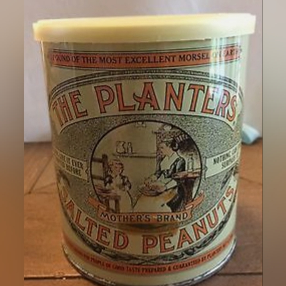 Planters peanuts 🥜 1980's vintage can